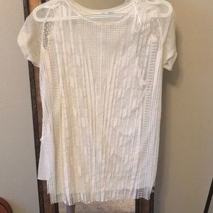 ZARA lace tunic